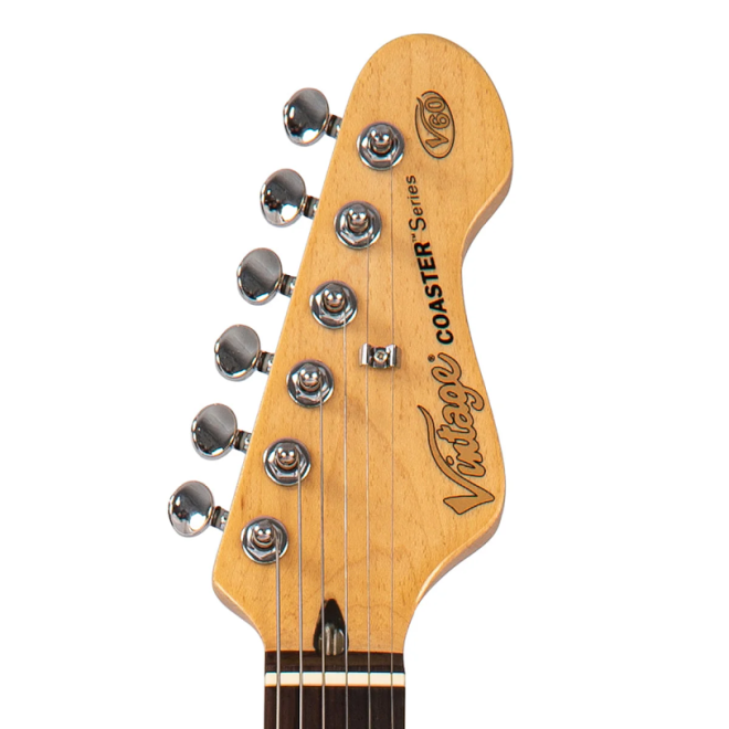 Guitare Electrique Noir Vintage 